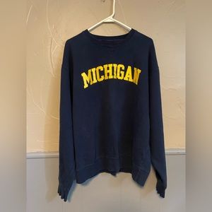 Michigan sweat shirt